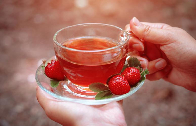 Strawberry Green Tea